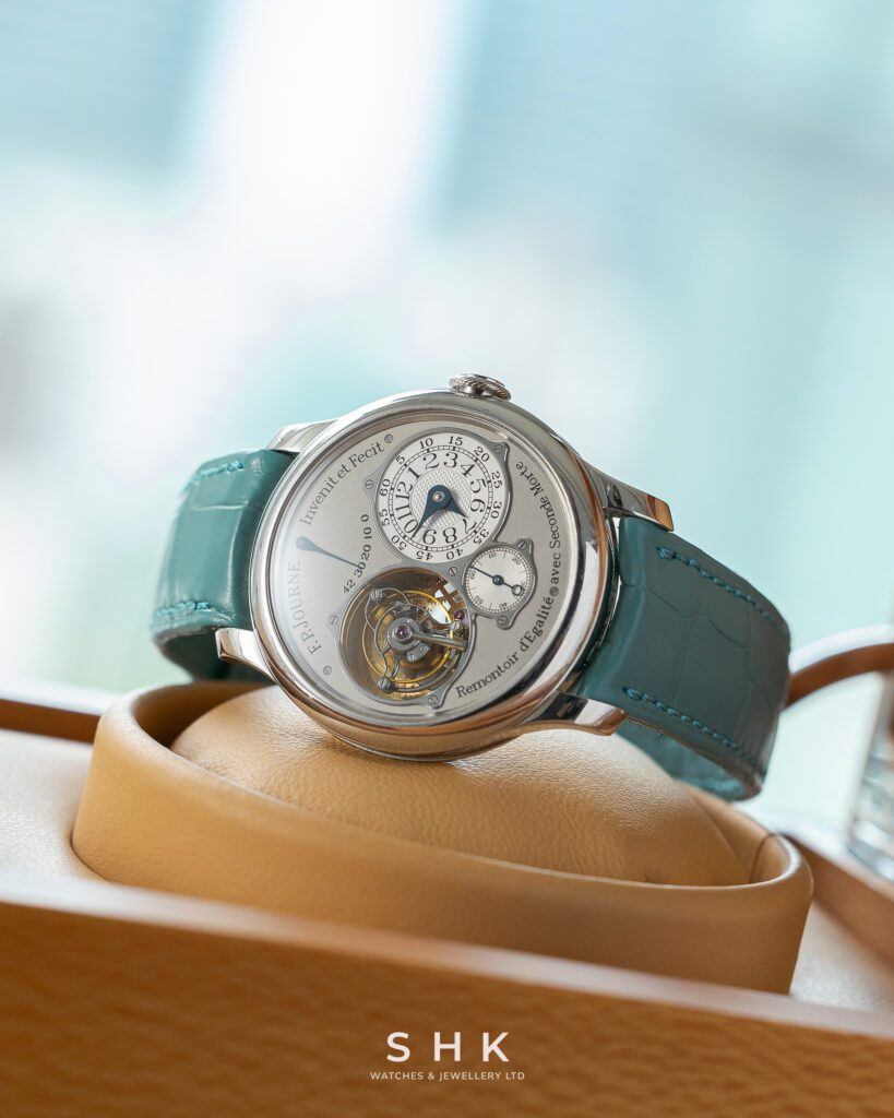 F.P. Journe Tourbillon Souverain TN Platinum Grey Dial Dead-Beat Seconds