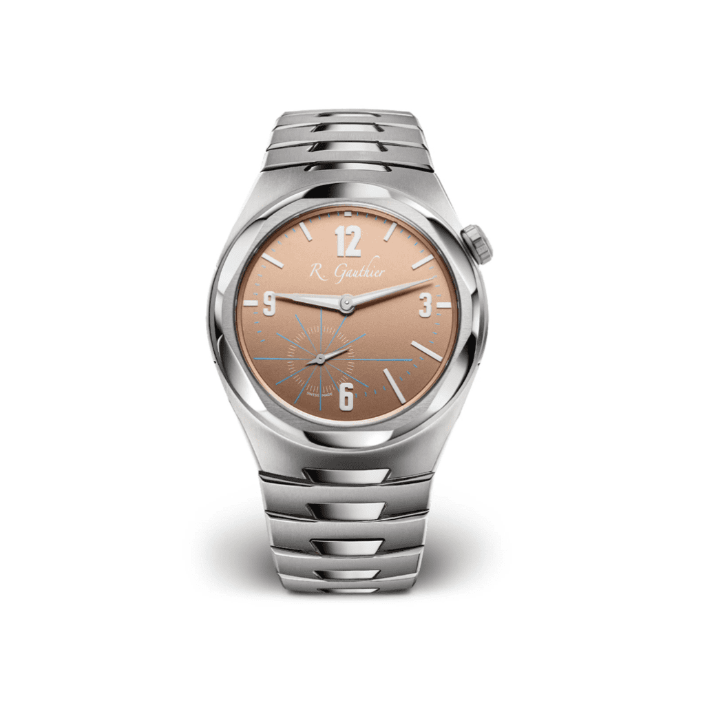 Romain Gauthier C by Romain Gauthier Titanium Edition Bracelet MON00581 Salmon Dial 41mm