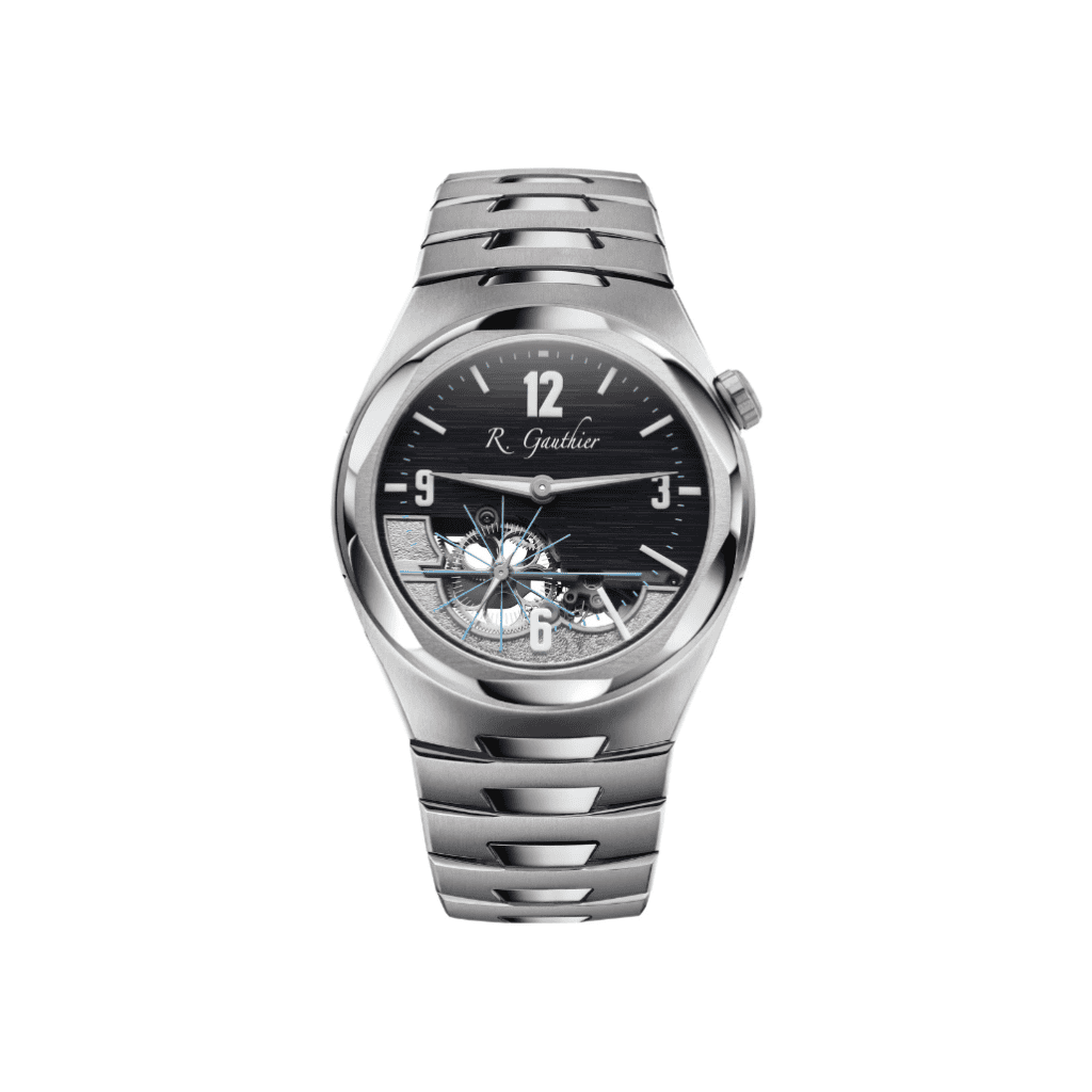 Romain Gauthier C by Romain Gauthier Titanium Edition Bracelet MON00584 Openwork Dial 41mm