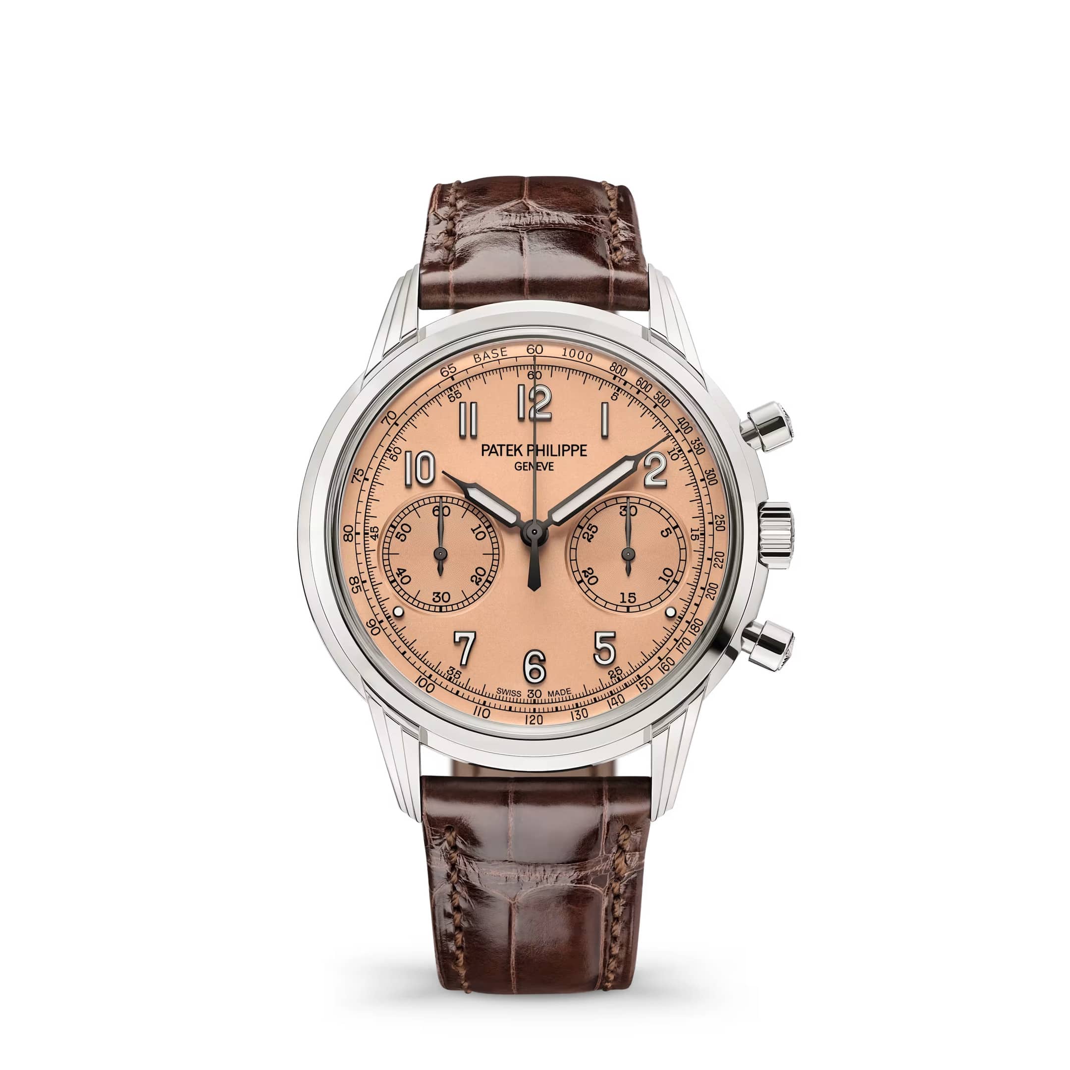 Patek Philippe Complications 5172G-010 Chronograph White Gold Salmon Dial